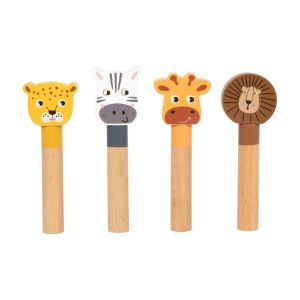 Small Foot Нанизка - Животни сафари