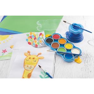 Eberhard Faber Акварелни бои Mini Kids, 8 цвята