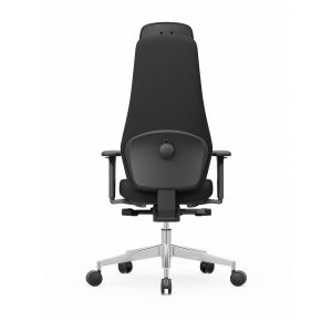 Ергономичен стол RFG Matis HB, дамаска, до 130 kg, черен