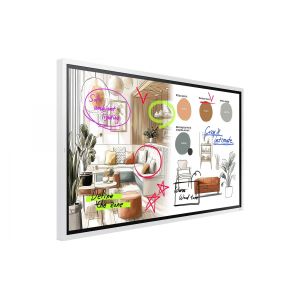 Интерактивен дисплей Samsung Flip WM65FX, 65'', 4k VA, 450 cd/m2, 8 ms, HDMI, Tizen