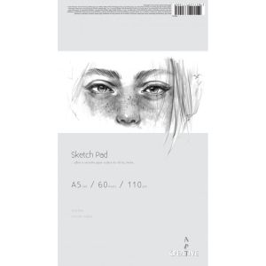 Скицник Sketch Pad А5, 110 g, 60 листа