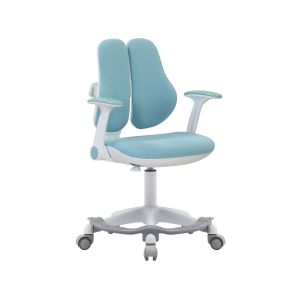 Детски стол RFG Ergo Cute White, текстил, до 100 kg, син