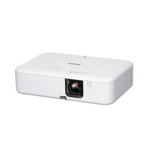 Проектор Epson CO-FH02, 3LCD, FullHD, 3000 lm, HDMI, USB, 16:9, UHE 188 Watt, HDMI, ниво на шум 37 dB, 2.6 kg, бял