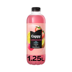Cappy Лимонада Zero, лимон и ягода, 1.25 L
