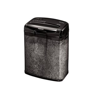 Шредер за унищожаване на документи M-7CМ Fellowes, Cross-Cut, 13 L, P-4, време за работа 5 мин, време за почивка 30 мин
