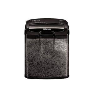 Шредер за унищожаване на документи M-7CМ Fellowes, Cross-Cut, 13 L, P-4, време за работа 5 мин, време за почивка 30 мин