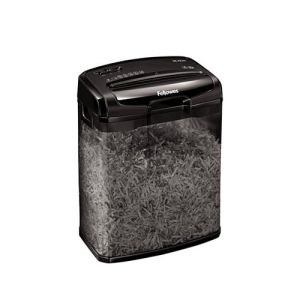 Шредер за унищожаване на документи M-7CМ Fellowes, Cross-Cut, 13 L, P-4, време за работа 5 мин, време за почивка 30 мин