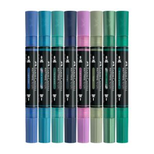 Faber-Castell Акрилен маркер Multimark Frost, 6+2 броя
