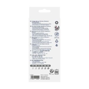 Faber-Castell Молив Goldfaber 1221, комплект от 6 броя, с включени острилка и гума