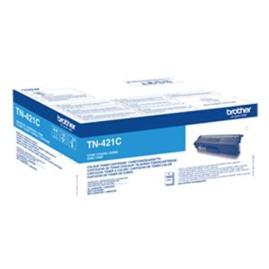 Оригинална тонер касета Brother TN421C, 1800 страници/5%, Cyan