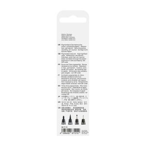 Faber-Castell Маркер Pitt Manga, размер XS, M, SC, SB, 4 броя, черен