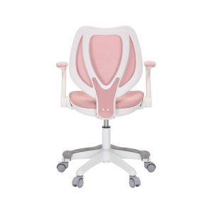 Детски стол RFG Sweety White, меш, до 100 kg, розов
