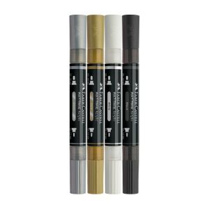 Faber-Castell Акрилен маркер Multimark Classics, 4 цвята