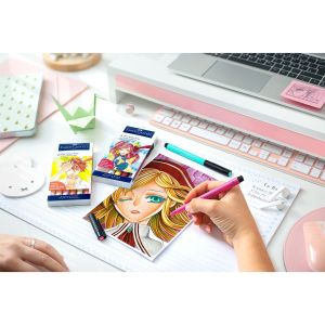 Faber-Castell Маркер Pitt Manga Kaoiro, 6 броя