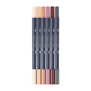 Faber-Castell Маркер Goldfaber Sketch - Portrait, 6 броя