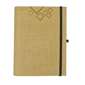 Бележник със скрита спирала Bamboa, без дати, бежов