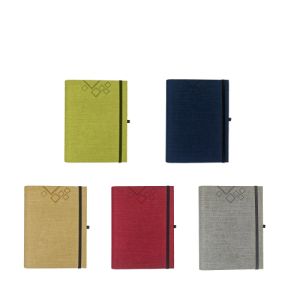 Бележник със скрита спирала Bamboa, без дати, зелен