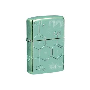 Zippo Запалка 46313 - Cannabis THC Design