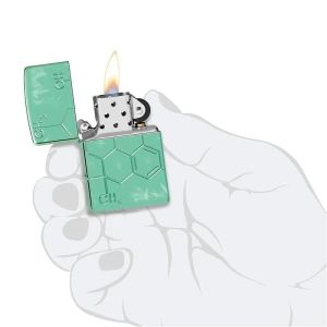 Zippo Запалка 46313 - Cannabis THC Design