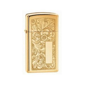 Zippo Запалка 1652B - Slim Brass Venetian