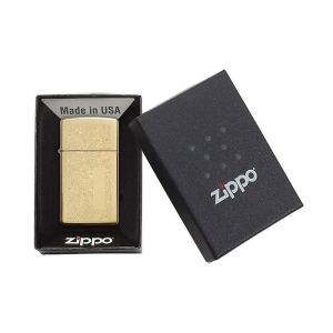 Zippo Запалка 1652B - Slim Brass Venetian