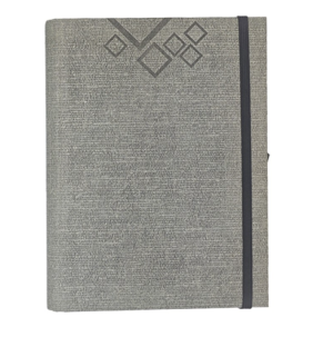 Бележник със скрита спирала Bamboa, без дати, тъмносив