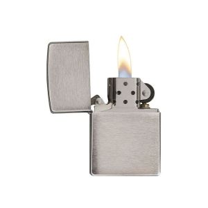 Zippo Запалка 200 - Plain Brushed Chrome