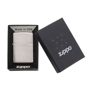 Zippo Запалка 200 - Plain Brushed Chrome