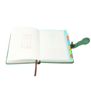 Office 1 Планер Simple Life, A5, с дати, с магнитно закопчаване, сив, за 2027 година