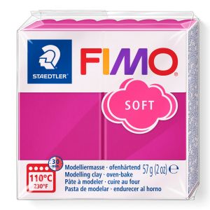 Полимерна глина Staedtler Fimo Soft, 57 g, малина 22