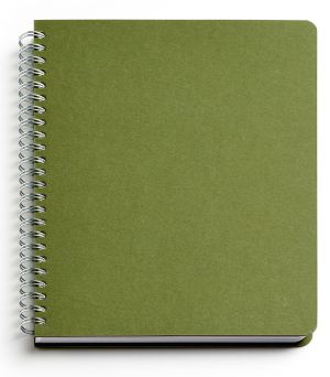 Бележник със спирала Сатурн, А5, зелен