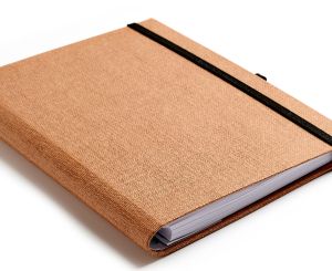 Бележник със скрита спирала Тера, А5, свкафяв