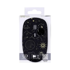 Мишка TNB Exclusiv Astro, безжична, USB Type-A, 3 бутона