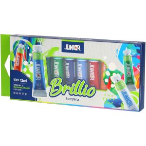 Темперни бои Junior 12 цвята х 12 ml