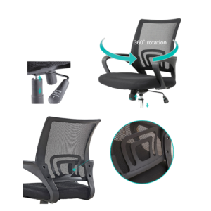 HB Офис стол Smart Black