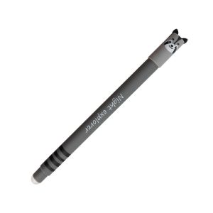 Eberhard Faber Гел ролер Raccoon, изтриваем, 0.7 mm, синьо мастило
