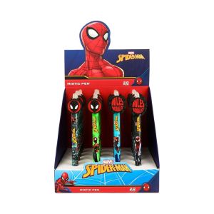 Химикалка Best Buy Mistic, изтриваема, Спайдърмен, 0.5 mm, асорти