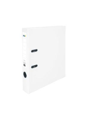 Office 1 Класьор, 5 cm, PP, несглобен, бял, 50 броя