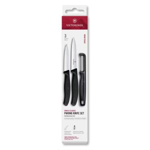 Victorinox Кухненски комплект, белачка и два ножа