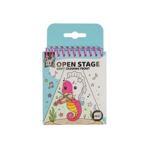 Craft ID Книжка за оцветяване Comfy Coloring - Open Stage, мини