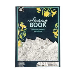 Craft ID Книжка за оцветяване Ботаника, 32 листа