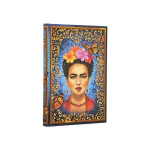 Paperblanks Тефтер Viva Frida, Mini, твърда корица, широки редове, 88 листа