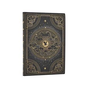 Paperblanks Тефтер Shadows of Navarre, Midi, мека корица, широки редове, 88 листа