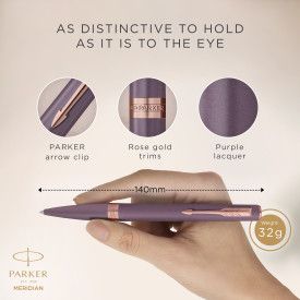 Химикалка Parker Meridian, ЛИЛАВ PGT