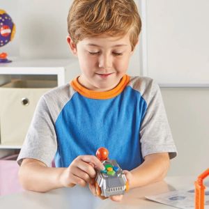 Количка за програмиране Космос Learning Resources, с принадлежности, батерии AAA