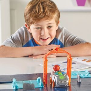 Количка за програмиране Космос Learning Resources, с принадлежности, батерии AAA