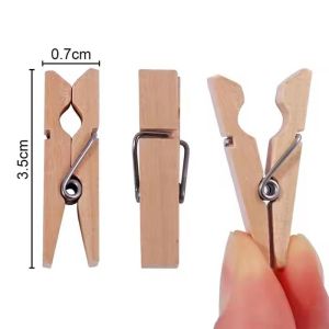 Foska Щипки, дървени, 35 х 7 mm, 20 броя
