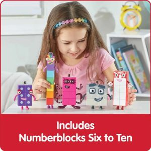 Learning Resources Комплект фигури за броене Numberblocks, от 6 до 10