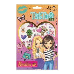 Moxy Комплект татуировки Besties, сини