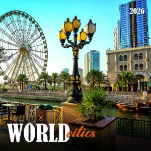 Стенен календар 12-листов, 2026, World cities